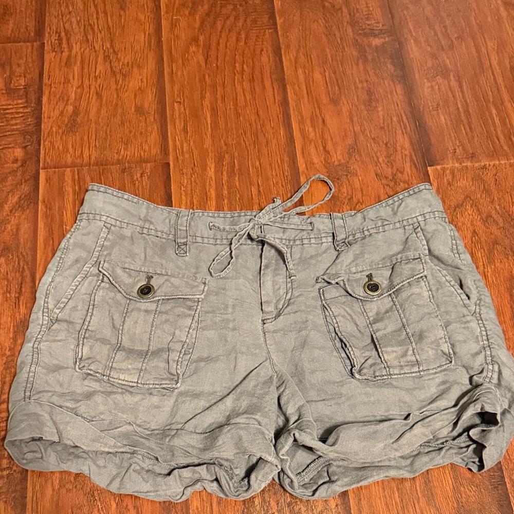 LOFT Gray Women's Cargo Shorts